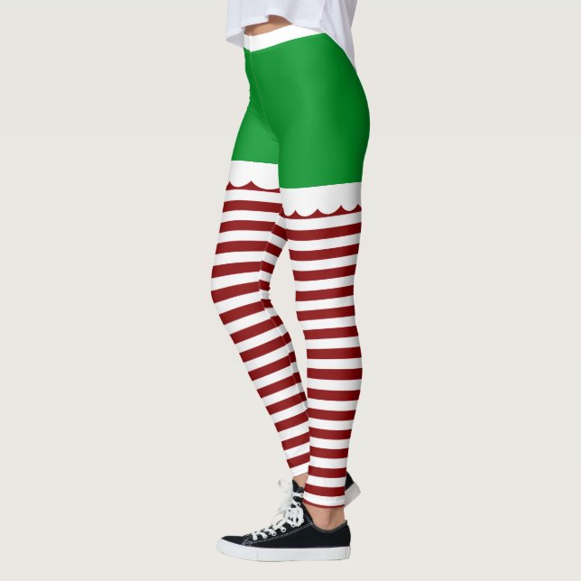 Leggings Duende lindo del navidad (Izquierda)