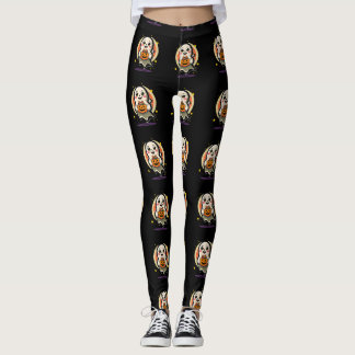 Leggings Dulce Fantasma Sosteniendo Cubeta de Caramelo de C