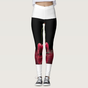 Leggings Dulce goteo Corazón de cerezo Leyenda 🍒 ❤️