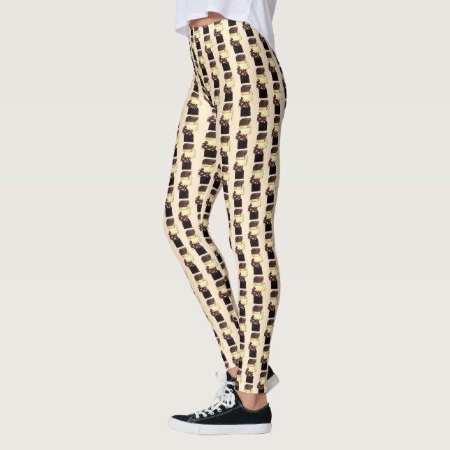 Leggings Dulces de dulces de dulces de pastelería de cuchar (Izquierda)