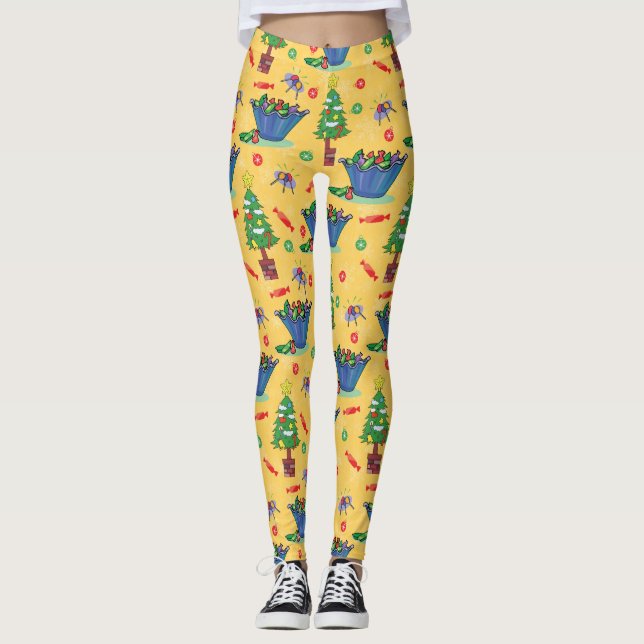 Leggings dulces de Navidad (Anverso)
