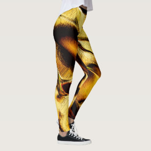 Leggings Dunas raras en oro quemado