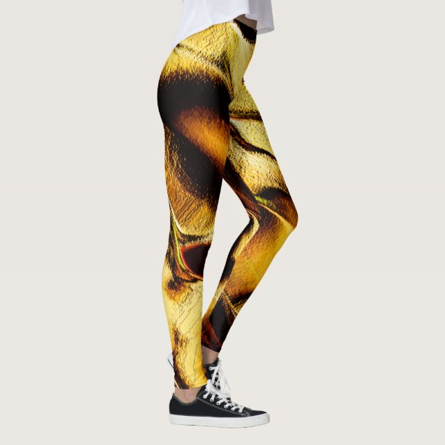 Leggings Dunas raras en oro quemado (Derecha)