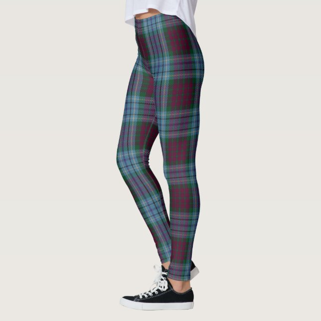 Leggings Dunbroch Purple Blue Tartán (Izquierda)