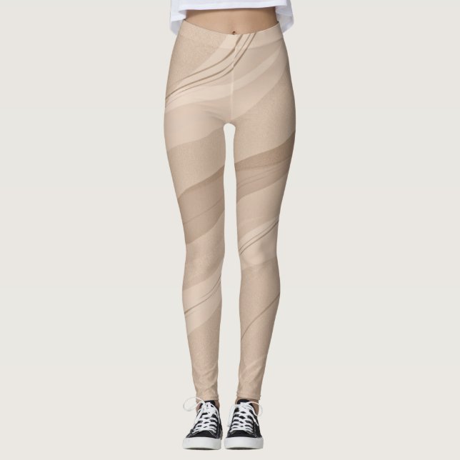 Leggings Dune de sable (Anverso)