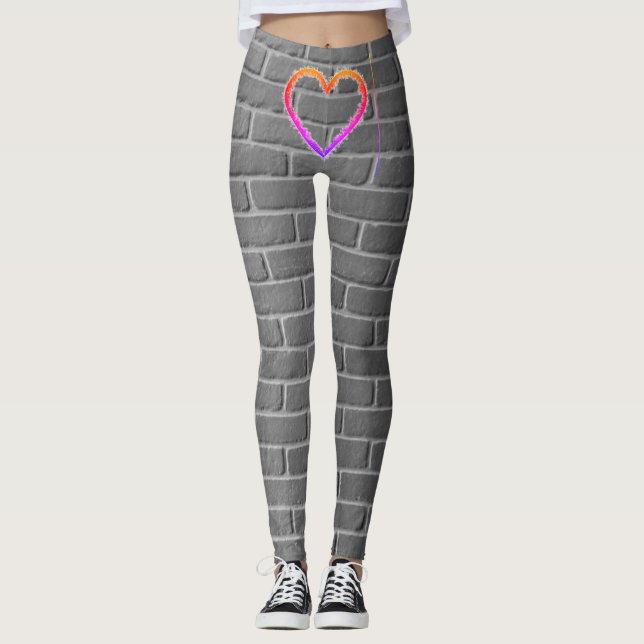 Leggings Duras piernas de amor (Anverso)