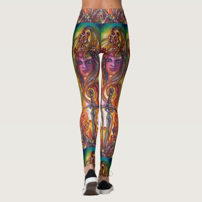 Leggings DURENDAL, ESPADA ROMÁNTICA Y la fantasía del ÁNGEL (Reverso)