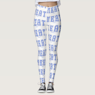 Leggings dureza de la carne cruda de SlipperyJoe desiguales