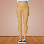 Leggings Earth Yellow Solid Color<br><div class="desc">Earth Yellow Solid Color</div>