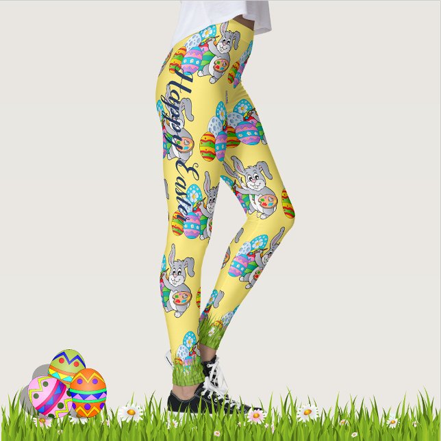 Leggings EASTER Chicas mujeres conejitas de yoga d (Subido por el creador)