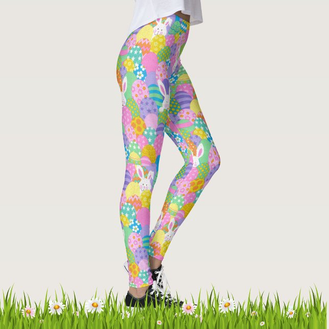 Leggings EASTER Chicas mujeres conejitas de yoga d (Subido por el creador)