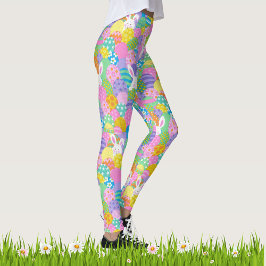 Leggings EASTER Chicas mujeres conejitas de yoga d