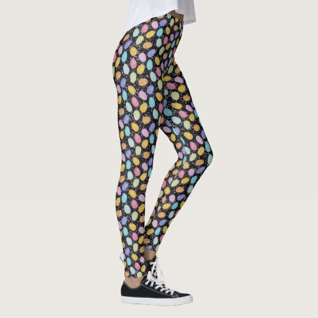 Leggings EASTER Chicas mujeres conejitas de yoga d (Derecha)