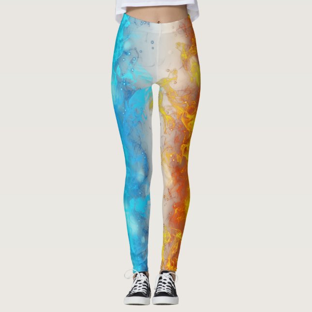 Leggings Eau & Feu (Anverso)