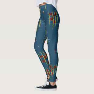Leggings Ecos de geometría