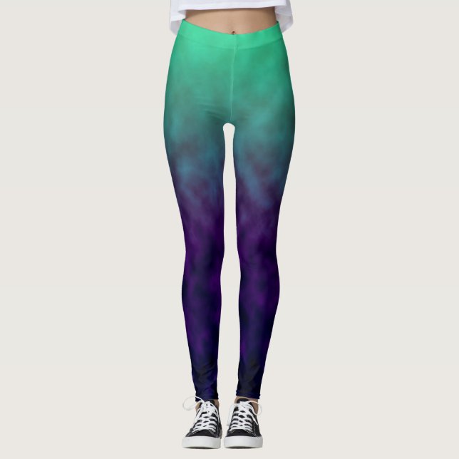 Leggings Ecos de Marea Amatista (Anverso)