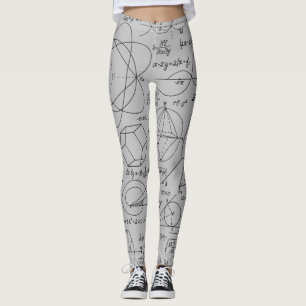 Leggings Ecuación euclidiana de la Fórmula de Geometría Mat