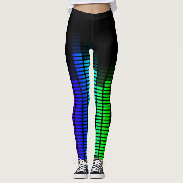 Leggings ecualizador de arco iris (Anverso)