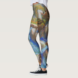 Leggings Edgar Degas - Bailarinas azules