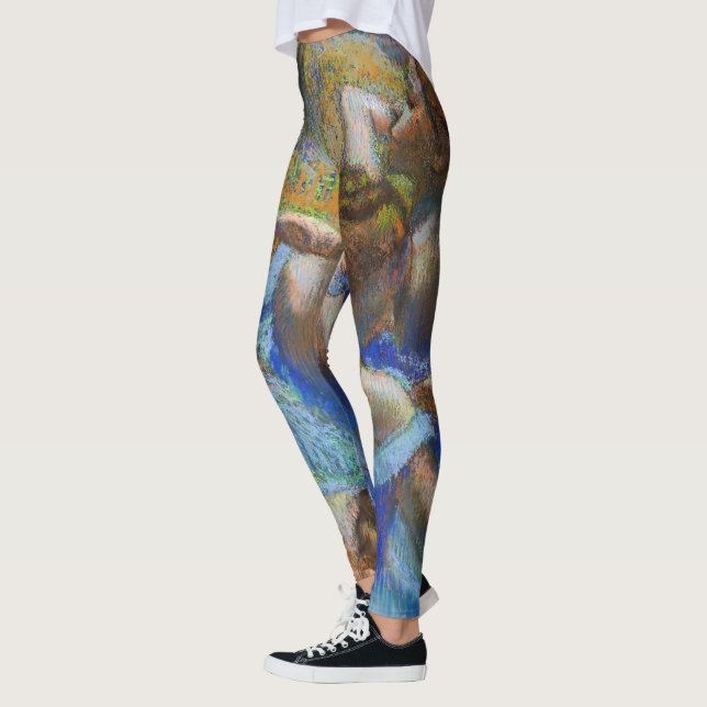 Leggings Edgar Degas - Bailarinas azules (Izquierda)