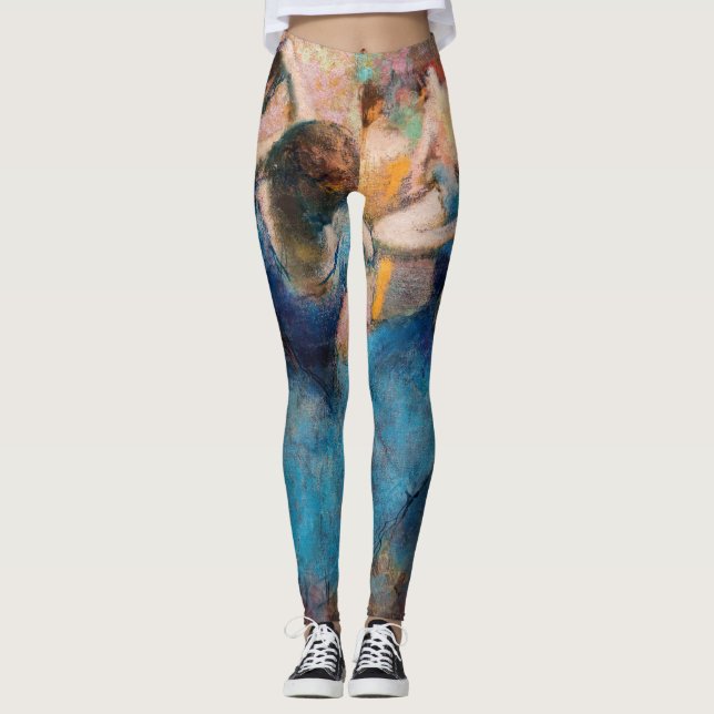 Leggings Edgar Degas - Bailarinas de azul (Anverso)