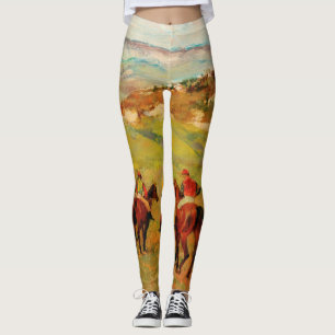 Leggings Edgar Degas - Jinetes a caballo