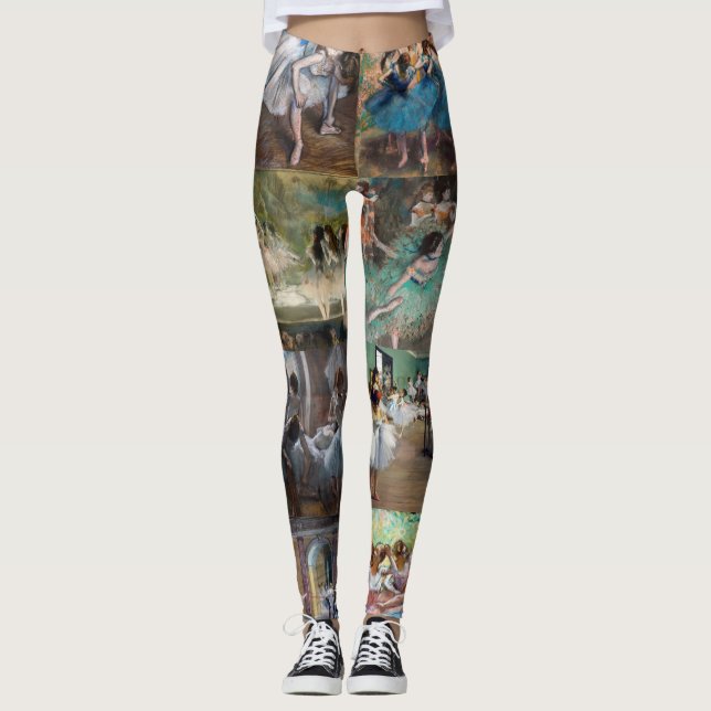 Leggings Edgar Degas - Selección de Obra Maestra de bailari (Anverso)