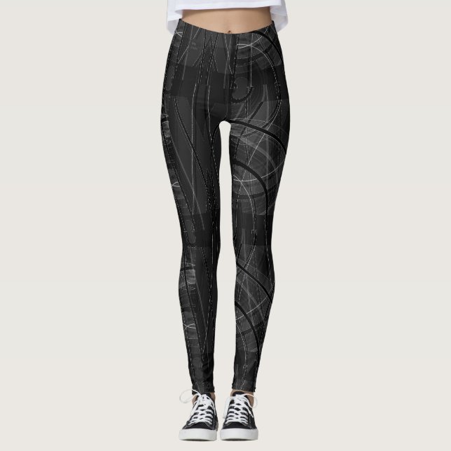 Leggings Edgy Tech Distorsión De Las Leyendas (Anverso)