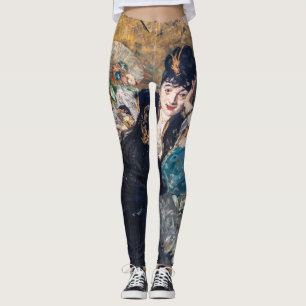 Leggings Edouard Manet - Dama con Abanicos