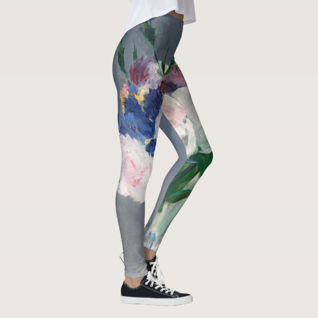 Leggings Edouard Manet - Flores en una bolsa de cristal (Derecha)