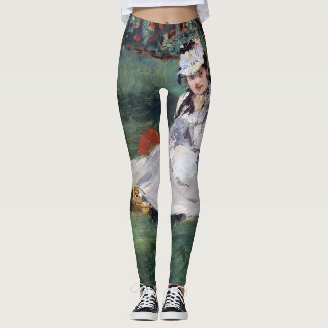 Leggings Edouard Manet - La familia Monet en su jardín (Anverso)