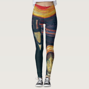 Leggings Edvard Munch - Ansiedad