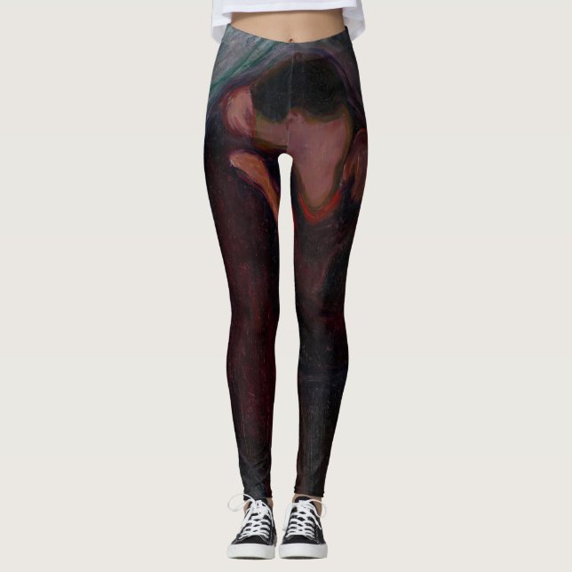 Leggings Edvard Munch - El beso (Anverso)