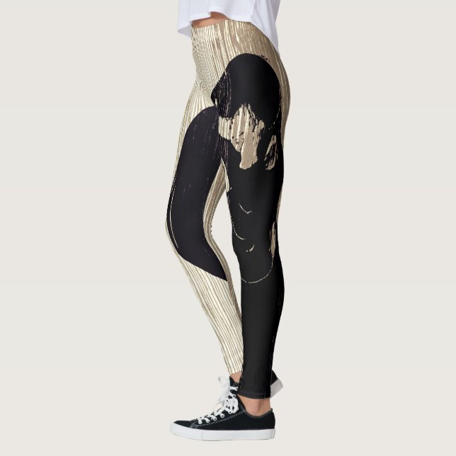 Leggings Edvard Munch - El beso IV (Izquierda)