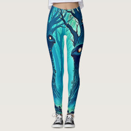 Leggings Eerie Woodland Eyes