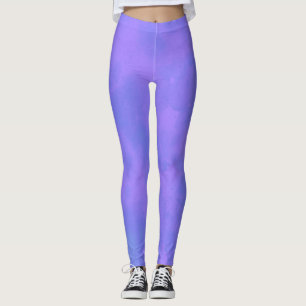 Leggings Efecto de nube de tormenta de estilo Azul