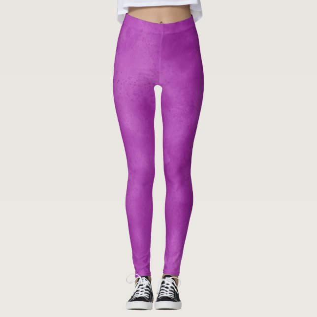 Leggings Efecto de nube de tormenta elegante Violeta (Anverso)