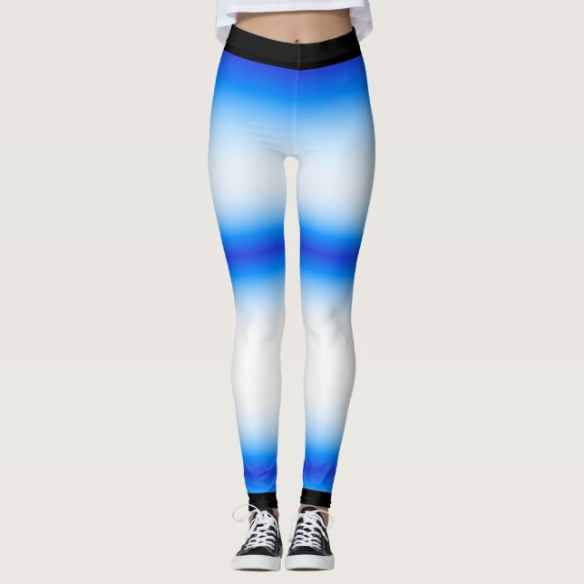 Leggings Efecto de tinte de tinta de Batik (Anverso)