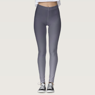 Leggings Efecto sombrío gris claro de la luna