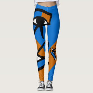 Leggings Egipto, Ojo del Oro Jeroglíficos modernos de Gua