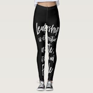 Leggings ejemplo de liderazgo