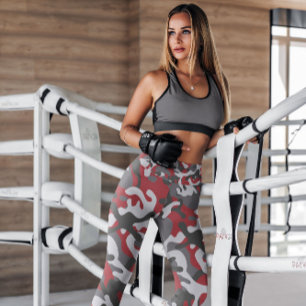 Leggings Ejército Rojo Camo Patterado   Piernas