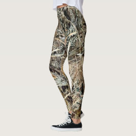 Leggings el acampar ciego de la caza del camoflage real