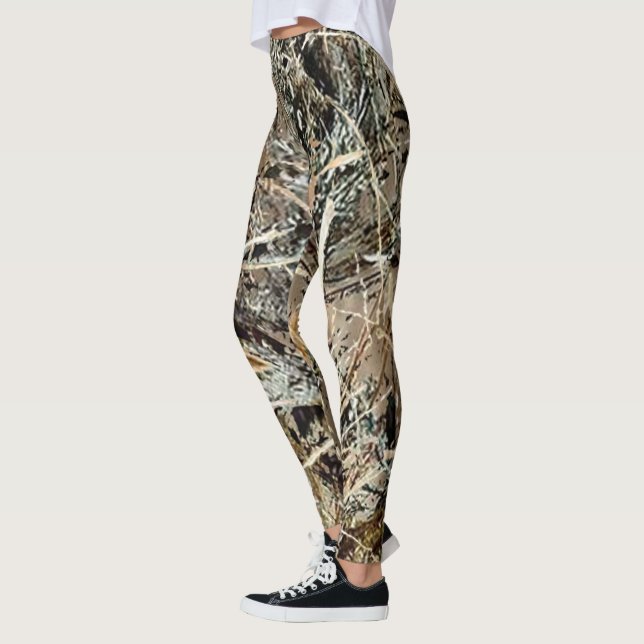 Leggings el acampar ciego de la caza del camoflage real (Izquierda)