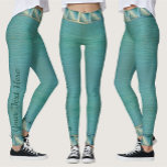 Leggings El agua de la bahía de Banderas se extiende hasta<br><div class="desc">Pintura de la colección "Beach Dream 0026" Estilo y confort hacen de ésta una perfecta pareja de leggings. Estas leggings no perderán forma tan personalizar y se pondrán cómodos y lucirán bien con su propio par único. Diseño creado a partir de mi pintura "Beach Dream 0026" que capta una vista...</div>