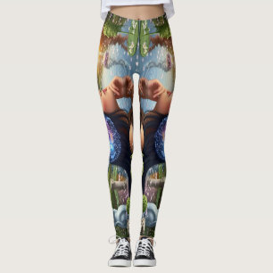 Leggings "El algoritmo de los sueños" - Un retrato digital