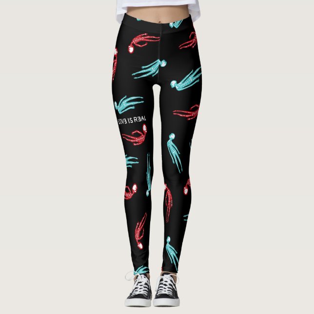 Leggings El amor es Real Skeleton (Anverso)