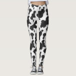 Leggings El animal de la impresión de la vaca mancha<br><div class="desc">Si usted es ranchero, una vaquera, o apenas alguien que ama el oeste y las granjas viejos americanos, estas polainas blancos y negros manchadas lindas del modelo de la impresión de la vaca son perfectas para su estilo occidental. El gráfico animal se hace para parecer la piel/el pelo del ganado....</div>