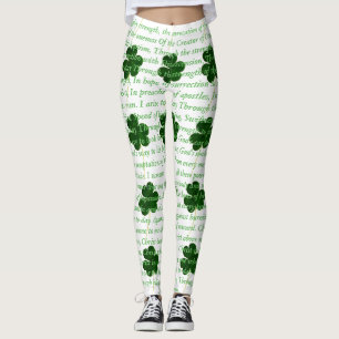 Leggings El antiguo poema irlandés St. Patrick Hymn El grit