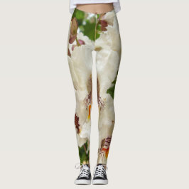 Leggings El árbol de haba indio florece las polainas